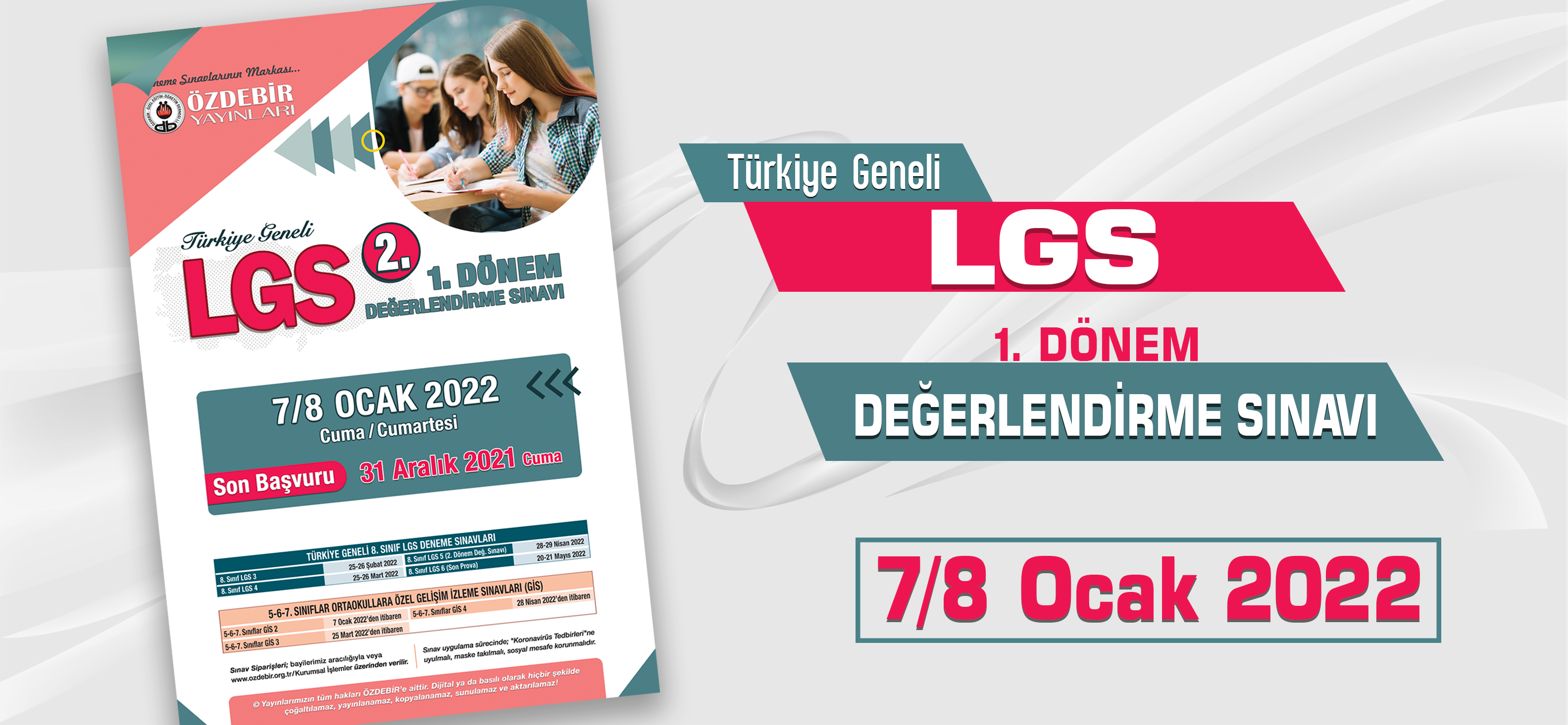 Türkiye Geneli 1. Dönem Değerlendirme Sınavı LGS -2